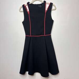 Kardashian Kollection Fit & Flare Dress – Women’s Size XS – Black & Pink